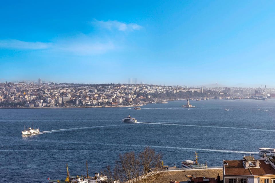 Day, Natural landscape, City view, Sea view
