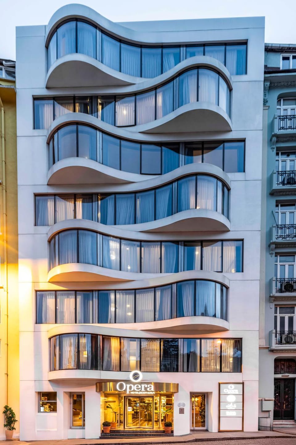 Property building, Night