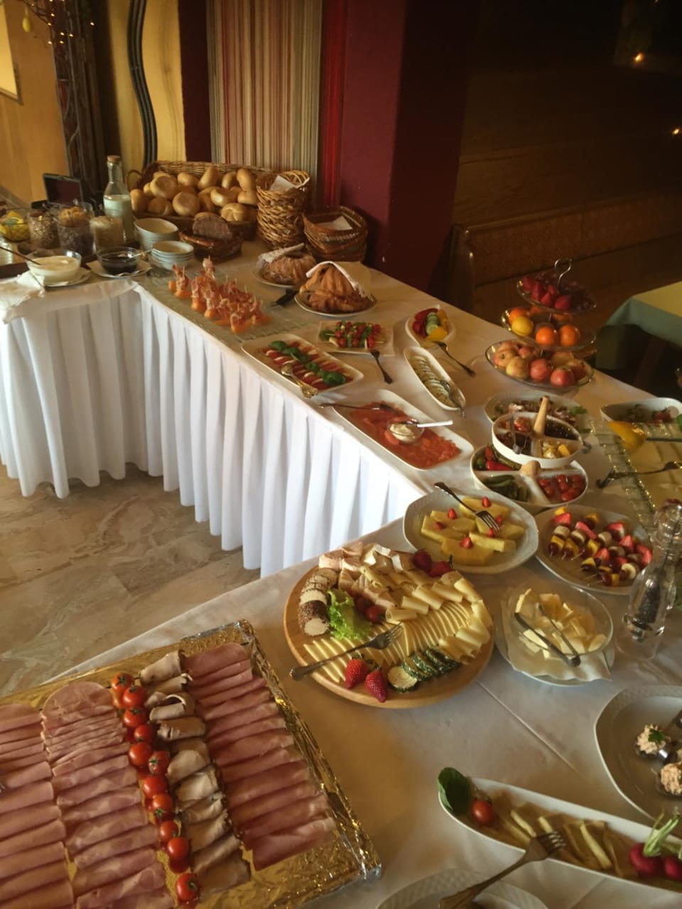 Buffet breakfast