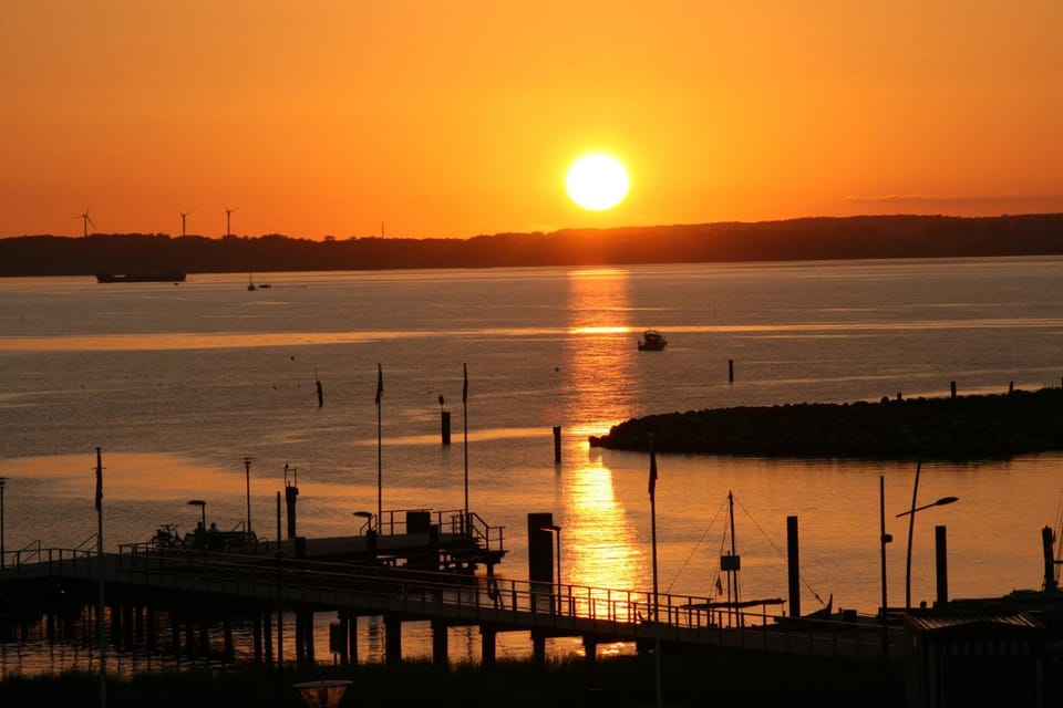 Sea view, Sunset
