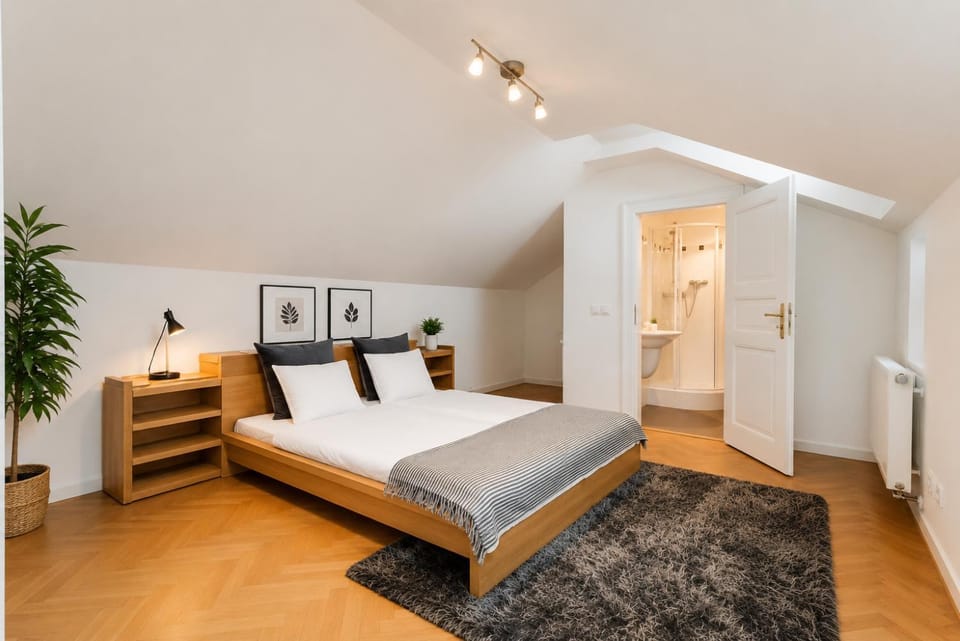 Bathroom, Bedroom
