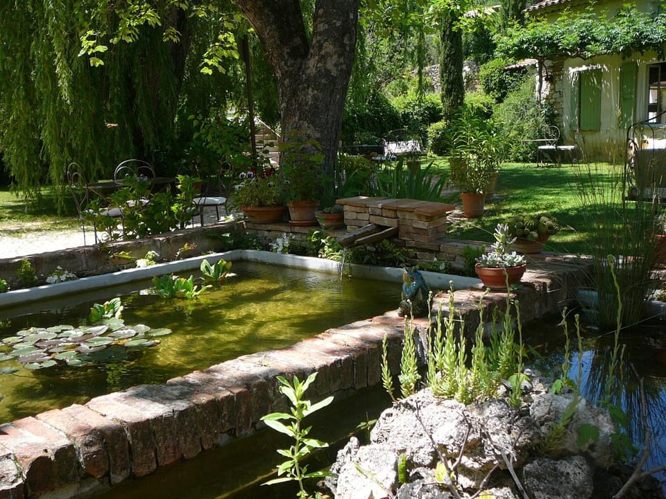 Natural landscape, Garden, Garden view