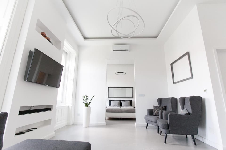 Living room, Bedroom