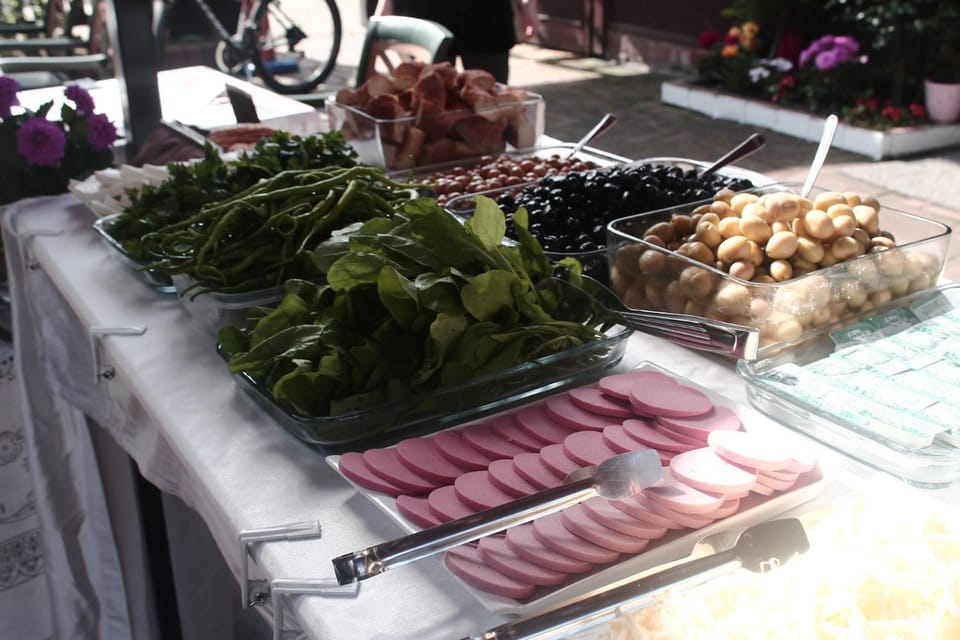 Buffet breakfast