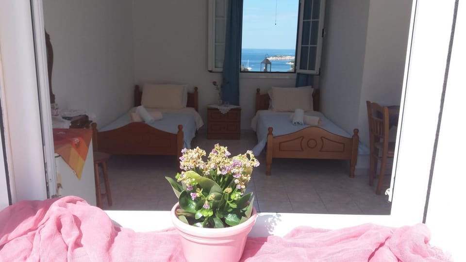 Bedroom, Sea view