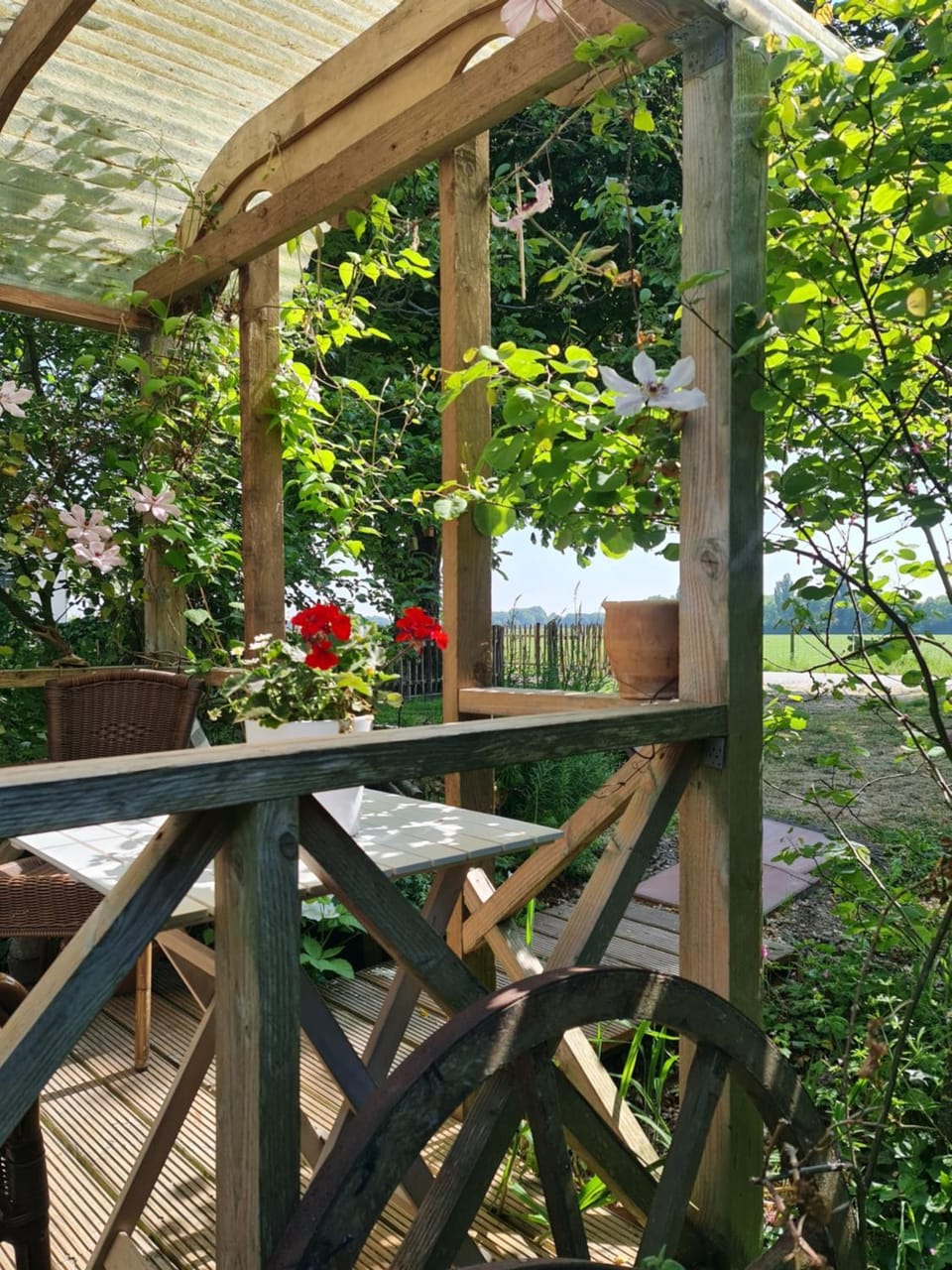 Day, Garden, Balcony/Terrace, Garden view