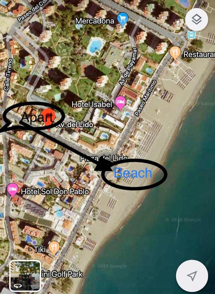 Luxury Playamar Beach Apartment in Torremolinos