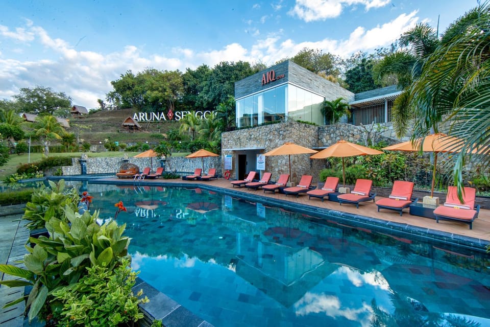Natural landscape, View (from property/room), Swimming pool