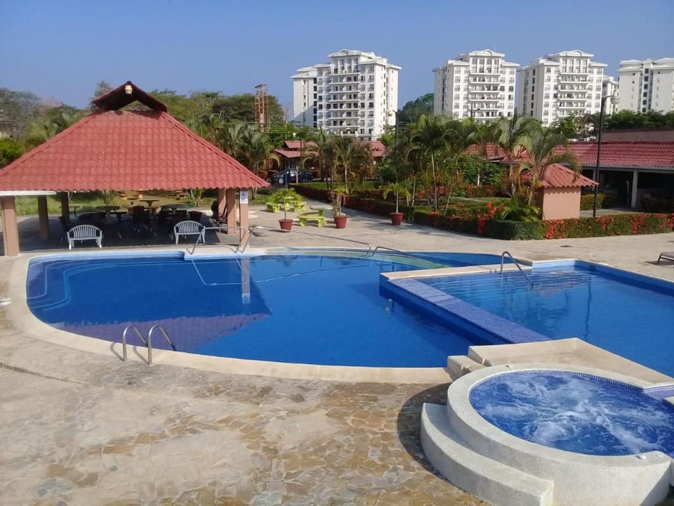 Property building, Pool view, Swimming pool, Swimming pool
