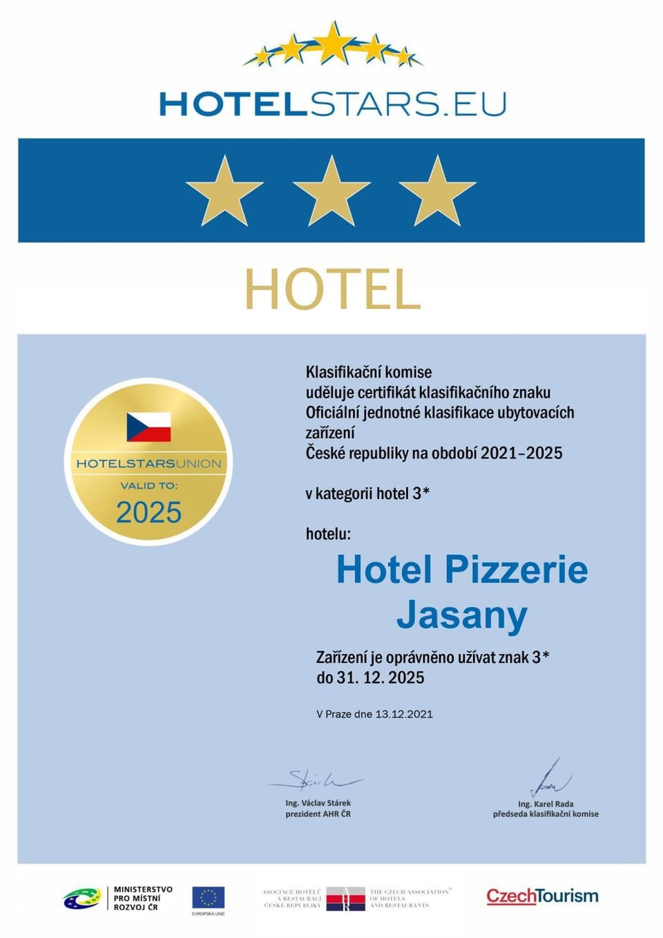 Property building, Certificate/Award
