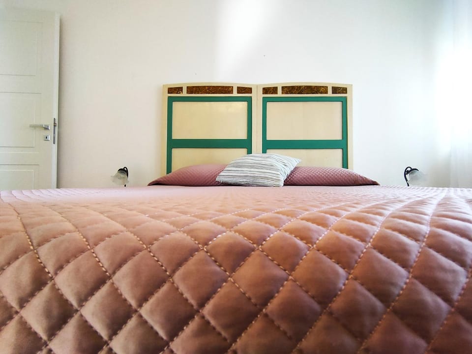Shower, Bed, Bathroom, Bedroom