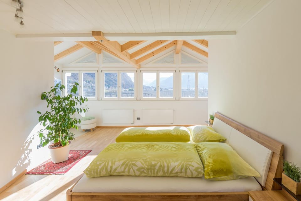 Property building, Living room, Bedroom