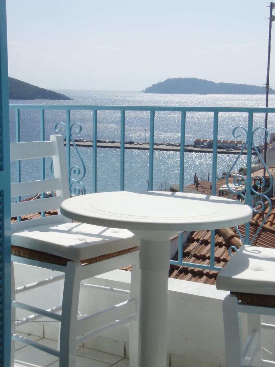 Patio, Day, Natural landscape, View (from property/room), Balcony/Terrace, Dining area, Mountain view, Sea view