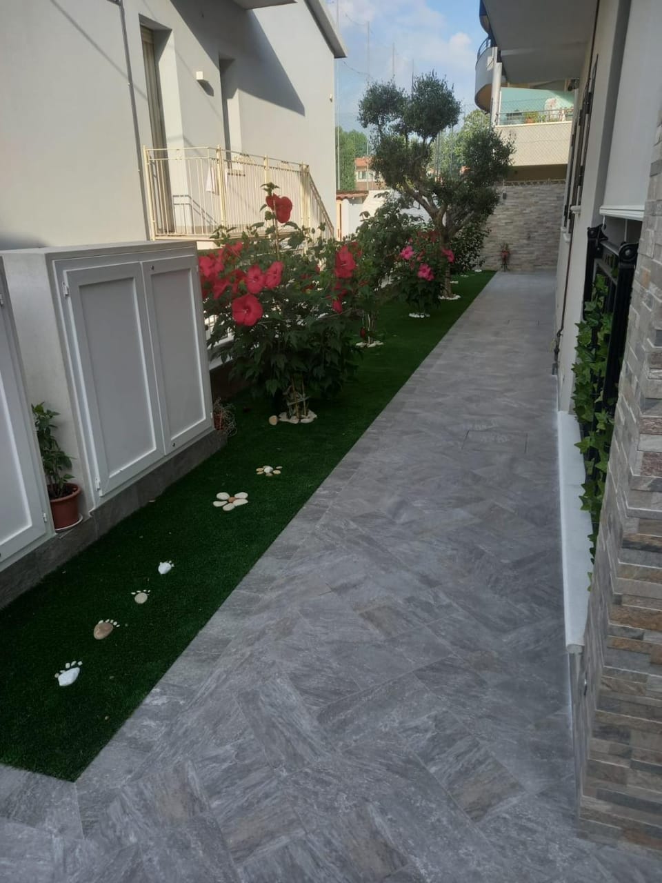 Property building, Garden, Garden view