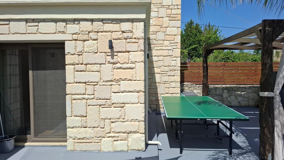 Renaissance Modern Stone House at Vryses - Private pool Country House in Crete