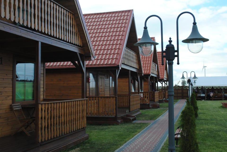 Domki letniskowe IWET Nature lodge in West Pomeranian Voivodeship, Poland