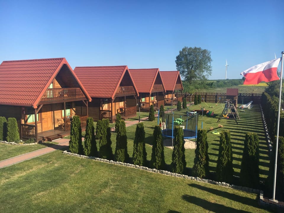 Domki letniskowe IWET Nature lodge in West Pomeranian Voivodeship, Poland