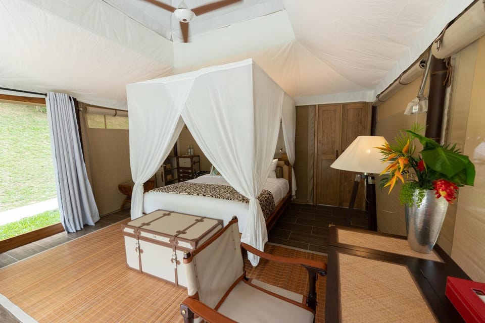 Tiarasa Escapes Glamping Resort Luxury tent in Selangor, Malaysia