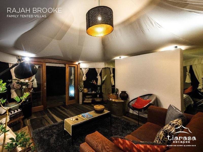 Tiarasa Escapes Glamping Resort Luxury tent in Selangor, Malaysia