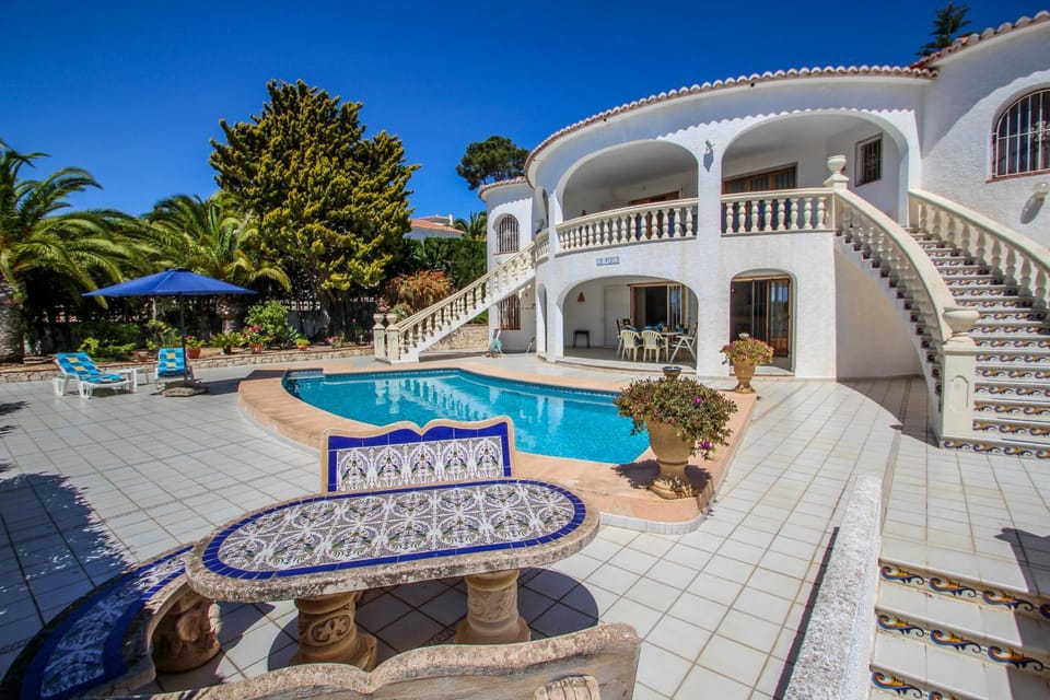 La Perla - sea view villa with private pool in Moraira Villa in Marina Alta