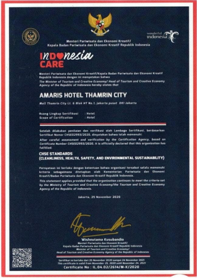 Certificate/Award