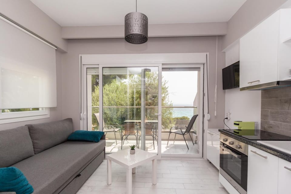 Kitchen or kitchenette, Living room