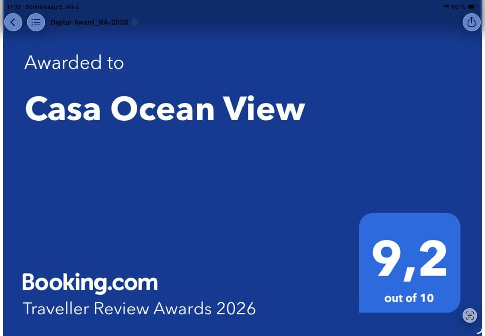 Casa Ocean View House in Isla de Lanzarote