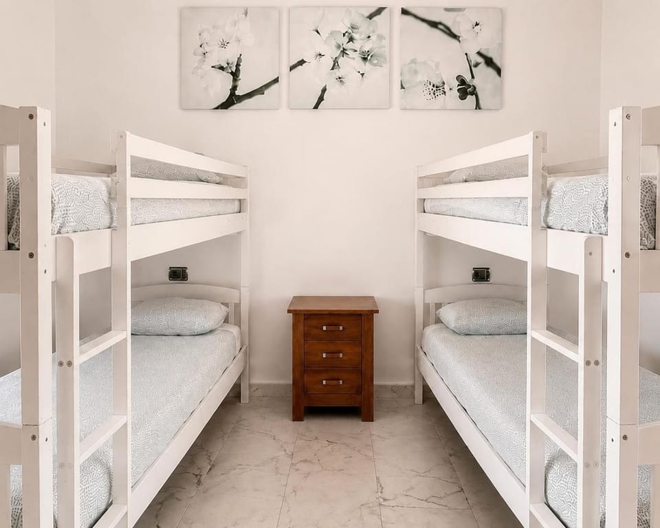 Photo of the whole room, Bedroom, bunk bed