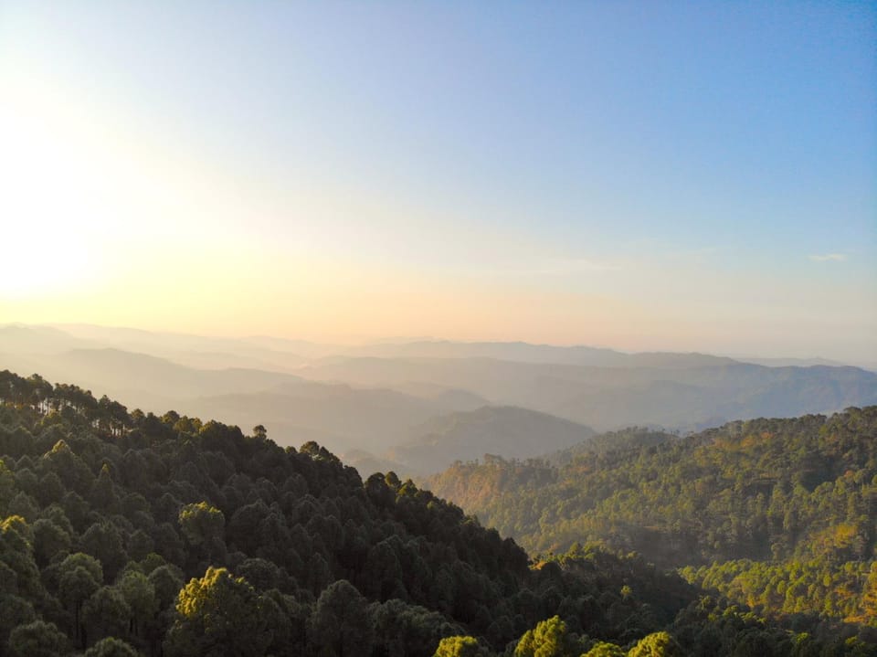 Mountain view, Sunrise