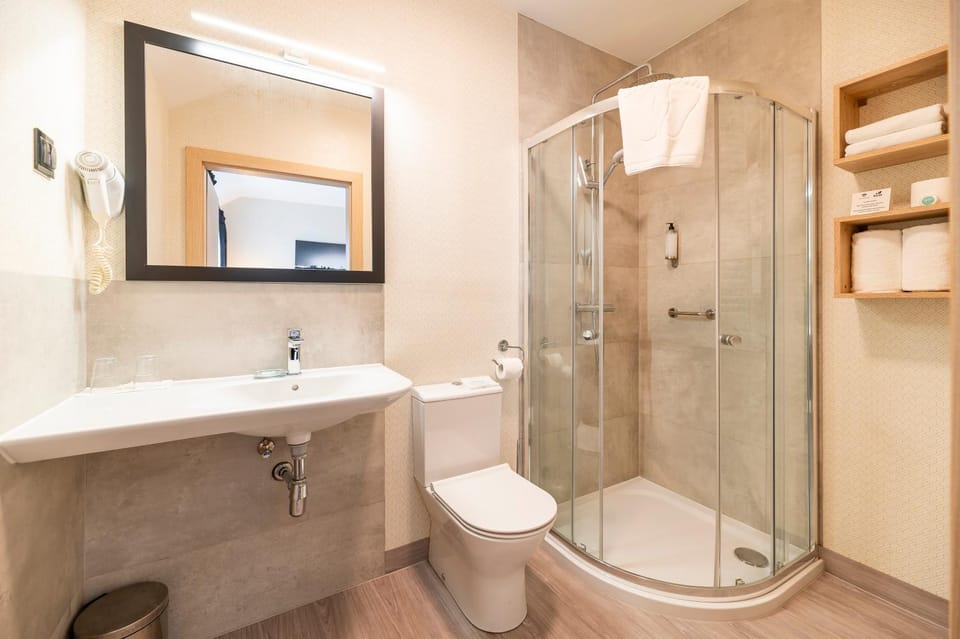 Shower, Toilet, Bathroom, towels