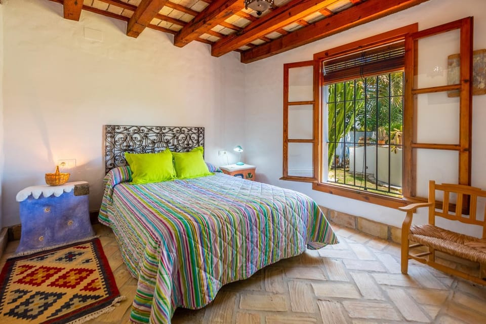 Property building, Living room, Bedroom
