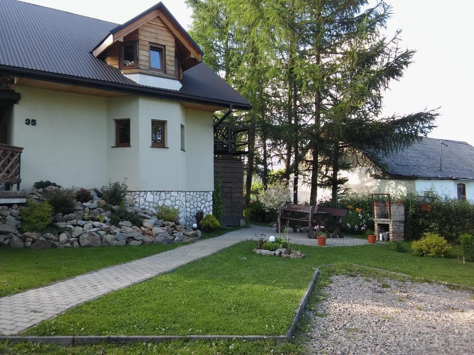 Property building, Spring, Garden, Garden view
