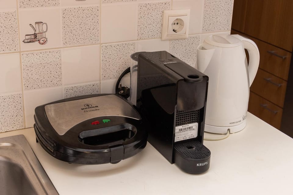 Coffee/tea facilities, Kitchen or kitchenette, toaster
