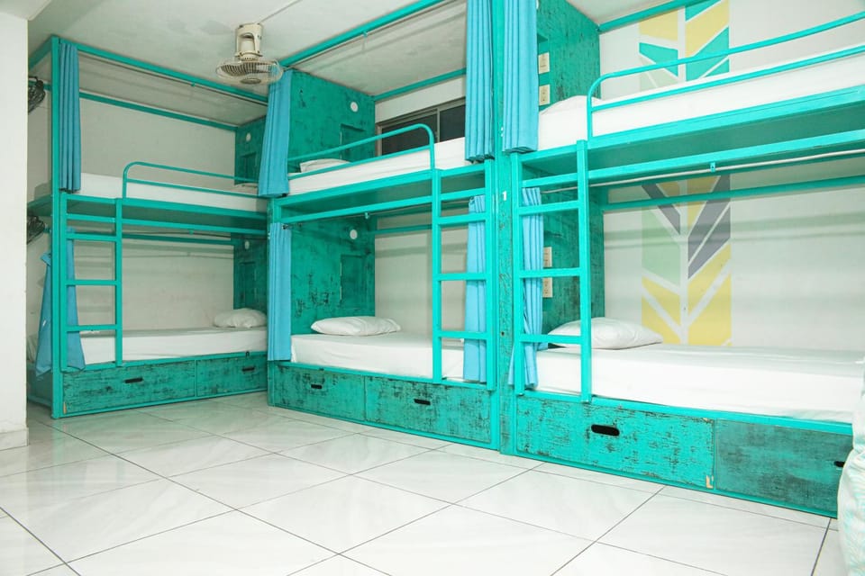 Photo of the whole room, bunk bed