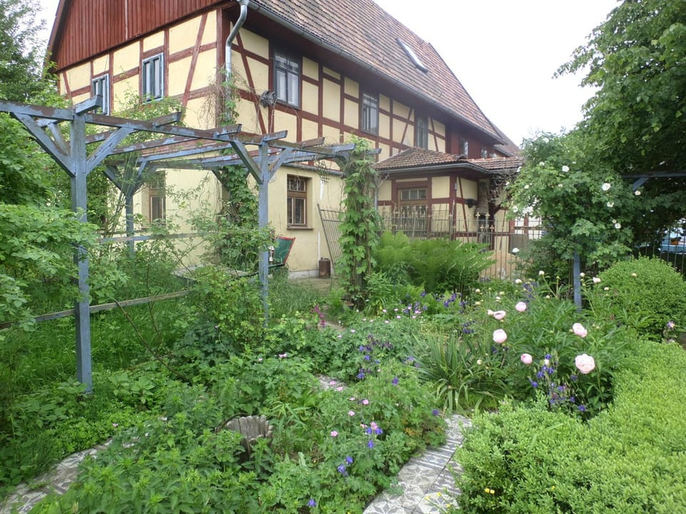 Property building, Facade/entrance, Garden view