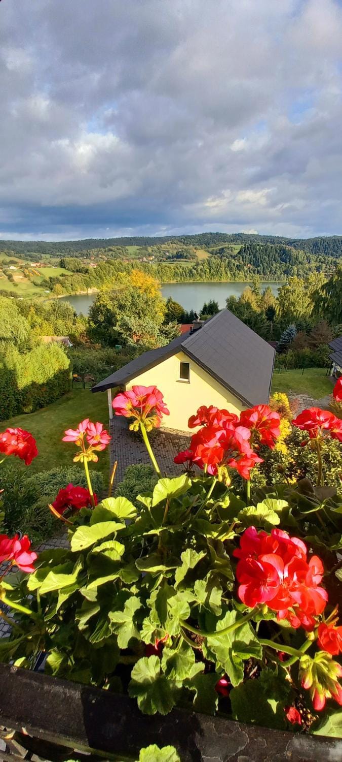 Natural landscape, Lake view
