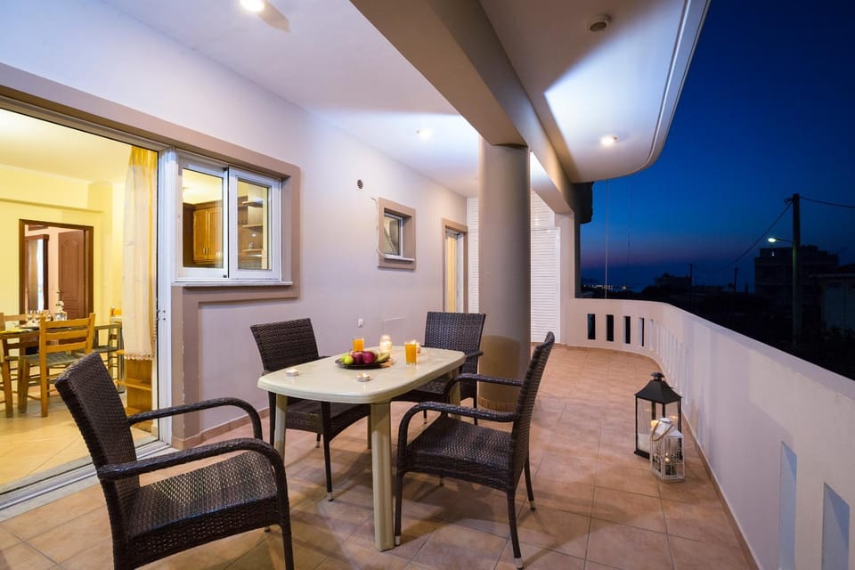 Patio, Night, Balcony/Terrace, Balcony/Terrace, Sea view