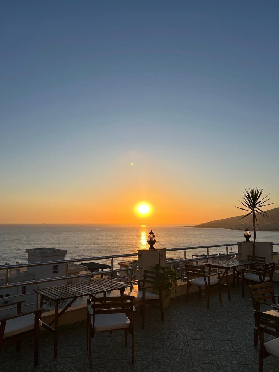 Balcony/Terrace, Sea view, Sunset