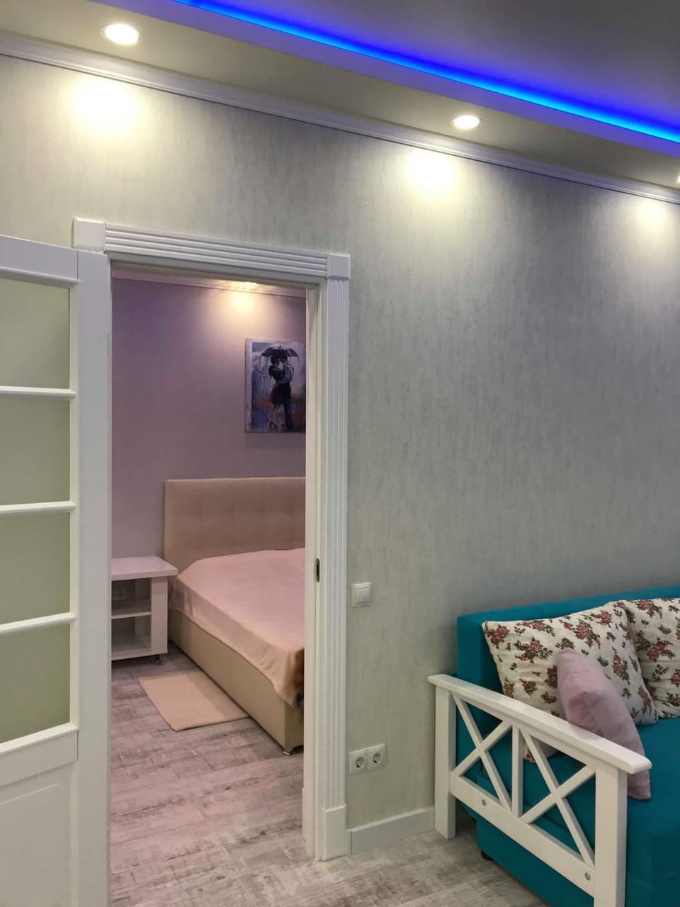 Seating area, Bedroom