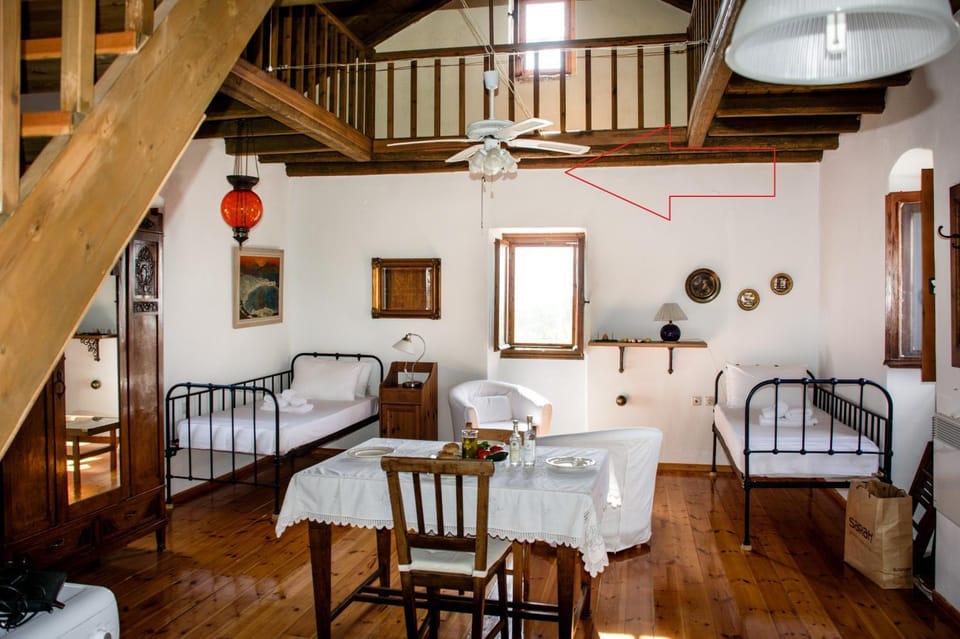 Bed, Living room, Photo of the whole room, Seating area, Dining area, Bedroom, fireplace