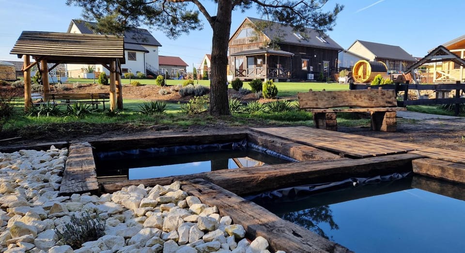 Property building, Natural landscape, Garden view