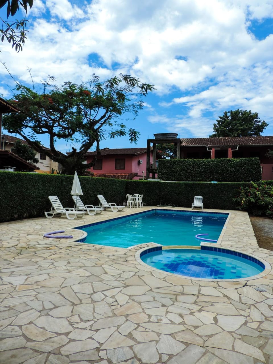 Garden, Swimming pool, sunbed