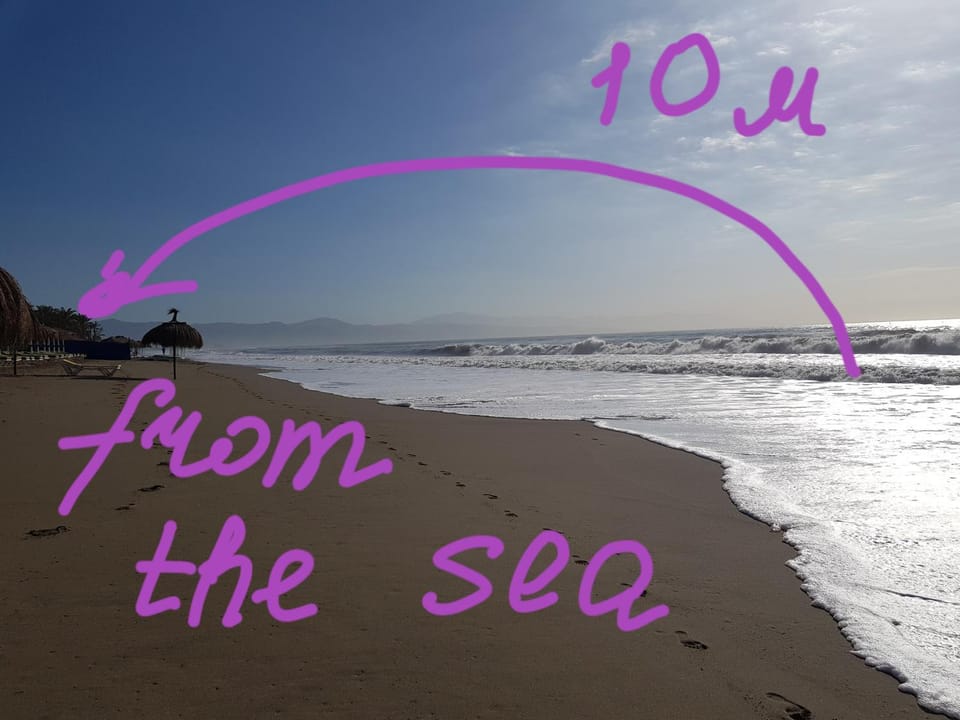Off site, Beach