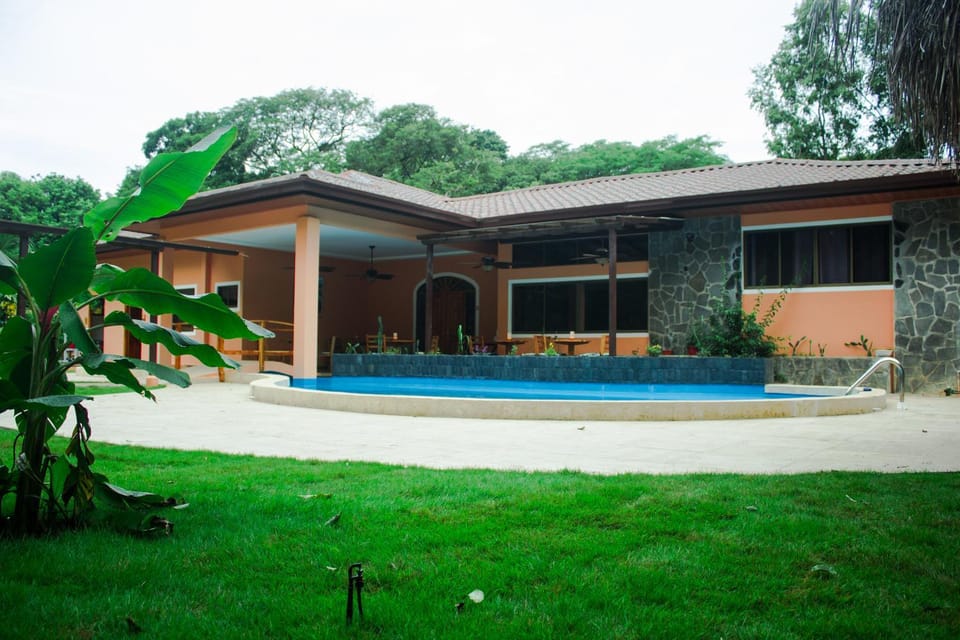Property building, Facade/entrance, Pool view