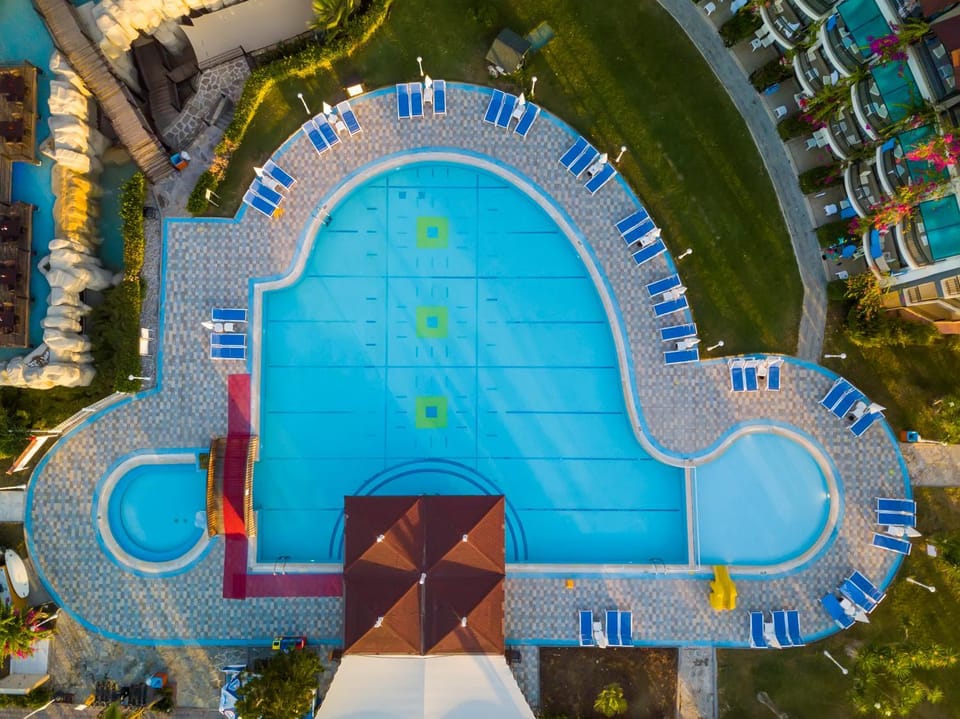 Bird's eye view, Pool view, Swimming pool