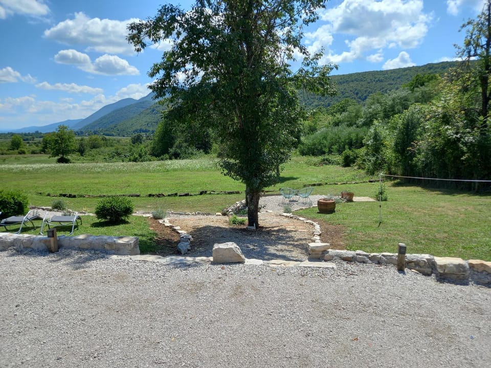 Natural landscape, Garden, Garden view, Mountain view