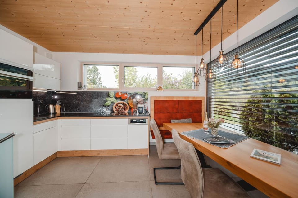 Kitchen or kitchenette, stove, kitchen