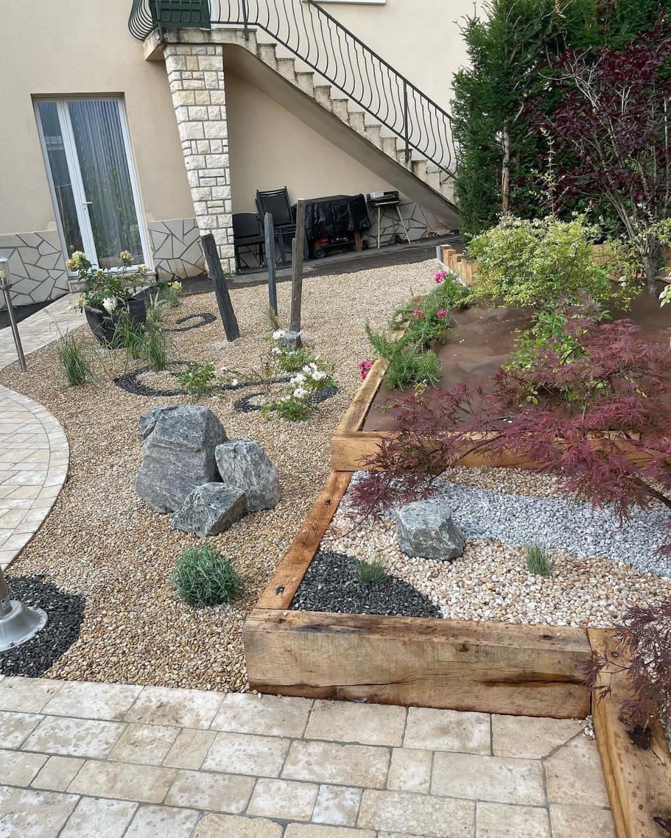 Property building, Patio, Garden view