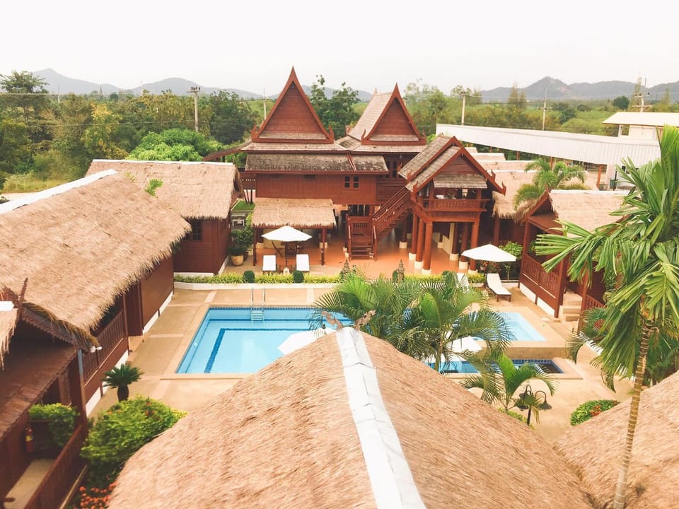 Bird's eye view, Garden view, Pool view