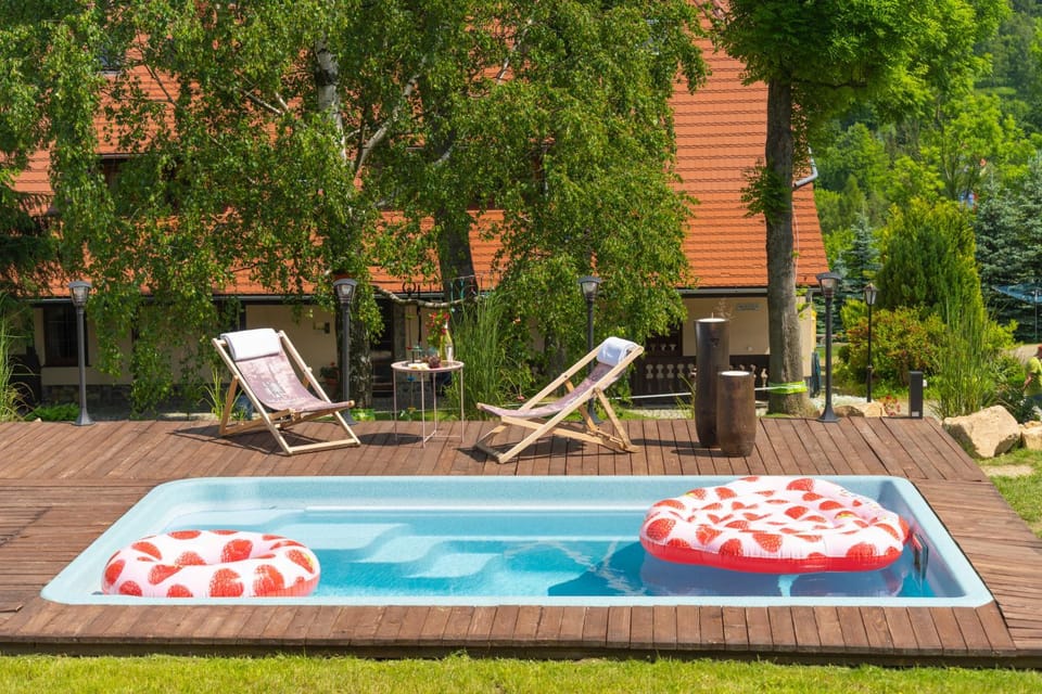 Day, Garden, Garden view, Pool view, Swimming pool, sunbed